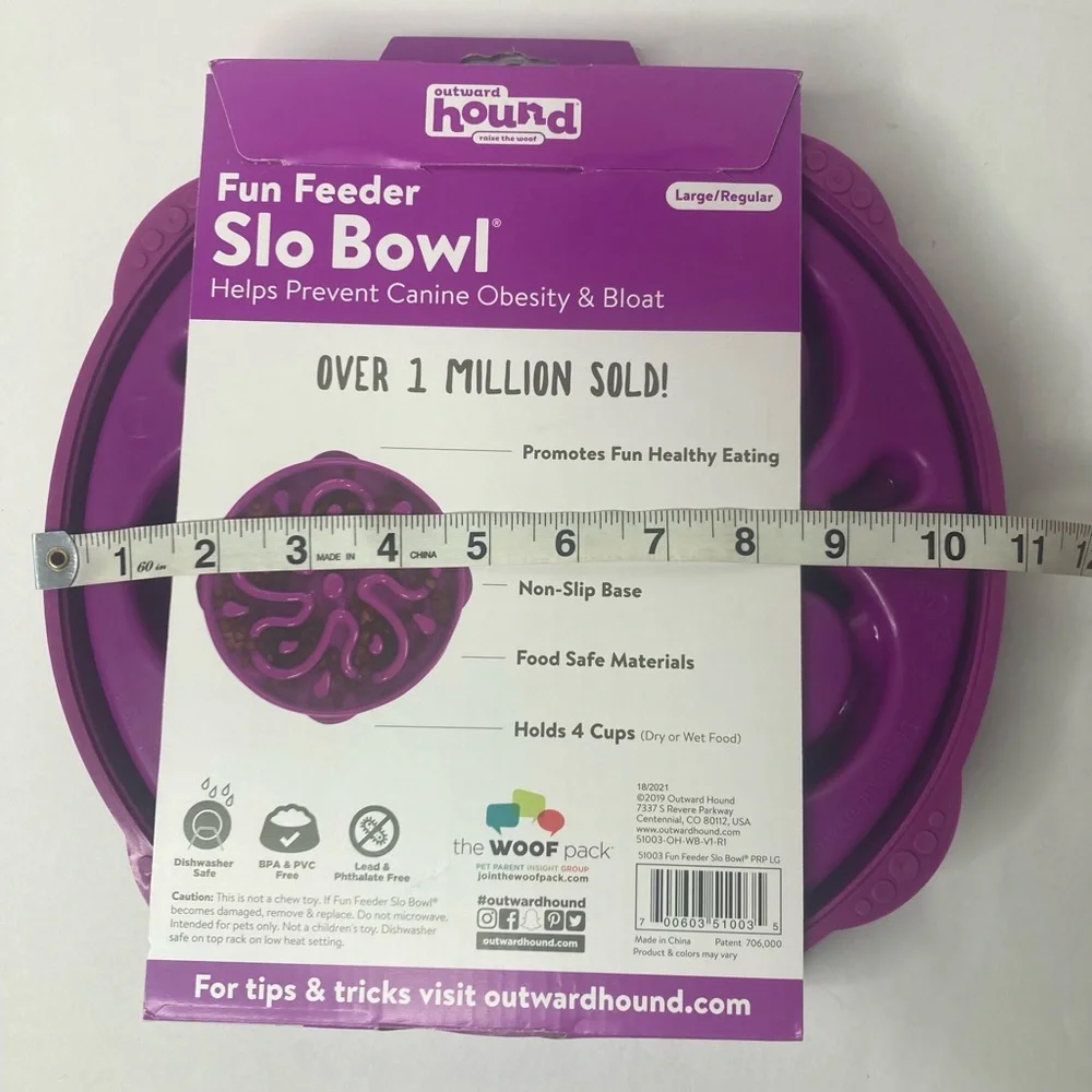 Slo Bowl Fun feeder for dogs Large veterinarian Recommended